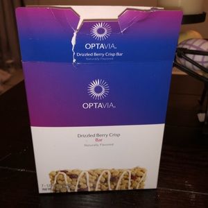 Optavia Drizzled Berry Crisp Bar- 5 bars